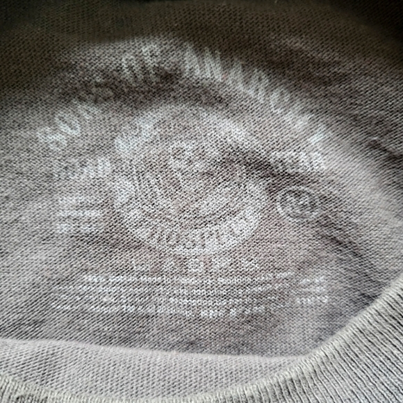 Sons Of Anarchy Short Sleeve T Shirt Men’s Size M Black Grunge Faded Grey - Picture 7 of 7